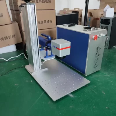 Máquina de marcação a laser de fibra 30w 50w, gravador a laser de fibra, corte de anel de ouro e prata, máquina de corte óptica de aço inoxidável