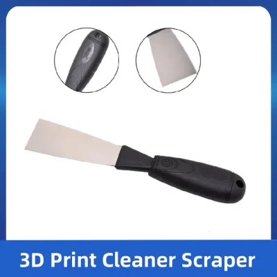 Impressora 3d ferramenta de remoção de cama quente espátula de aço inoxidável metal raspador profissional impressora 3d heatbed plataforma pá