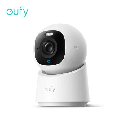 eufy Security Indoor Cam E30 Câmera de segurança com resolução 4K com 360 ° Rastreamento AI de gravação PTZ 7/24 com mini câmera humana Wi-Fi