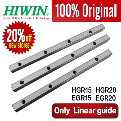Guias lineares do tipo de HIWIN, transporte, genuíno, HGH15CA HGH20CA HGH25CA EGH15CA EGH20CA EGH15SA EGHW20SA