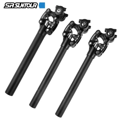 Sr suntour ncx amortecedor de bicicleta selim de viagem 350mm * 27.2mm/28.6/30.0/30.4/30.9/31.6/33.9mm tubo de assento de mountain bike