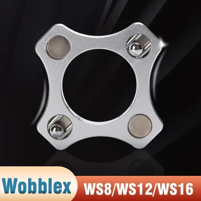 Acoplamento personalizado NF WobbleX WS8 / WS12 / WS16 para impressora 3D HevORT eixo Z T8 / SFU1204 / SFU1604 Cama quente com parafuso esférico