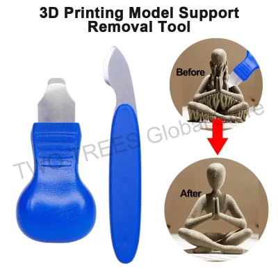 Kit de ferramentas para impressora 3d, suporte para remoção pla abs, luz uv, modelo de cura, suporte de material, cortador de remoção, acessórios para impressora 3d