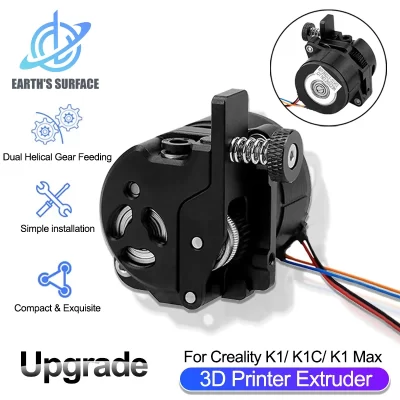 Atualizar extrusora de impressora 3d para creality k1 k1c k1 max kit de mecanismo de extrusão de beija-flor com motor peças de impressora 3d