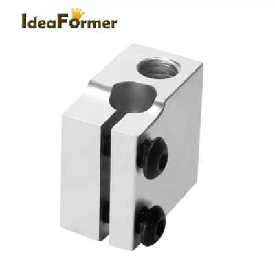 1 pçs vulcão hotend erupção aquecedor bloco para e3d vulcão hotend v5 v6 j cabeça calefator bloco impressora 3d acessórios