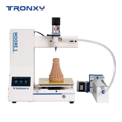 Tronxy Moore 1 Impressora 3D Extrusão Deposção Líquida Modelagem Argila Impressão 3d Cerâmica Cerâmica Com Argila Lama Materia