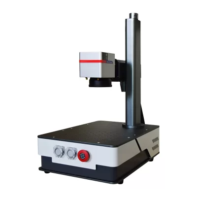 Raycus desktop de alta qualidade mini fibra refrigeração ar 20w 30 50 fibra marcação a laser máquina marcação a laser