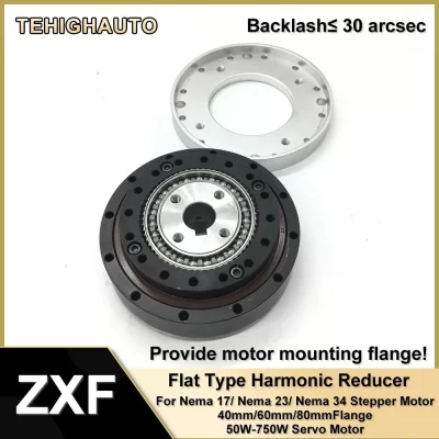 Unidade harmônica de alta precisão com nema 17 23 stepper 40 60 80 110 130mm servo motor colaborativo industrial braço robô humanóide