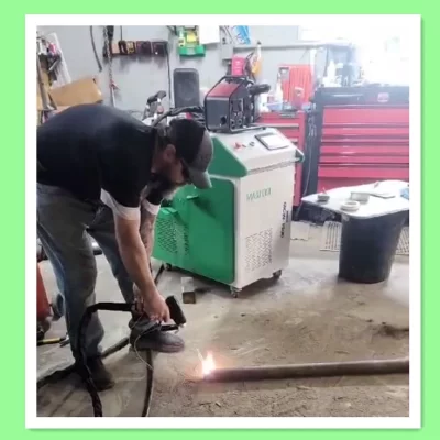 Máquina portátil de solda a laser 3000W/Lazer 3 em 1 Raycus 3KW limpador a laser 4 em 1 para soldagem de tubo de metal