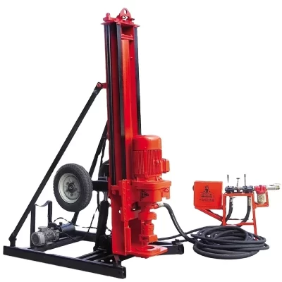 Alta velocidade de rotação de perfuração, DTH água pequena poço máquina de perfuração, Portátil Dth Drilling Rig Drill Machine para venda, 20m, 25m, 30m