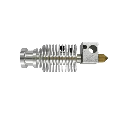 Original Impressora FLSUN 3D Parte Q5 Hotend Kit 4in1 Dissipador Garganta Tubo Extrusora Bico De Latão Bloco Aquecido V6 Heatbreak