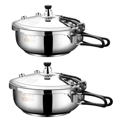 Fogão de Pressão Fogão para Fogões a Gás ou Indução, Punho Anti-Escalda, Panela de Arroz, Lata de Pressão, Utensílios De Cozinha