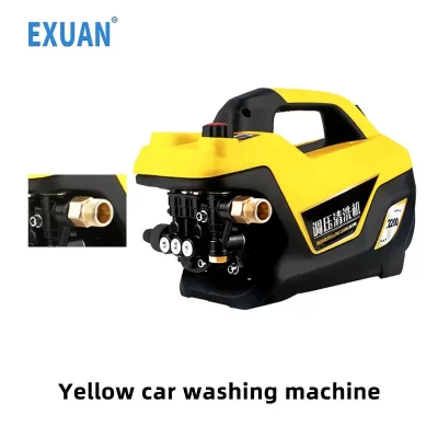 Máquina de lavar carro doméstica de pressão ajustável 220V pequena pistola de água de indução automática equipamento de ferramenta de limpeza de alta pressão