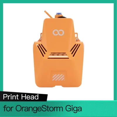 Kit de cabeçote de impressão para orangestorm giga cabeça de impressão para elegoo orangeporm gigiga extrusora impressora 3d 5kg suporte de carretel peças de reposição