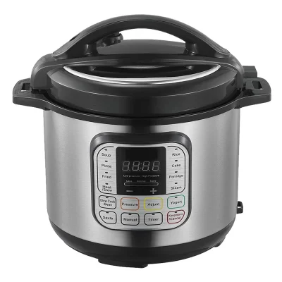 Panela de arroz 8l 220v botão inglês multi-função toque panela de pressão elétrica totalmente automática panela utensílios de cozinha