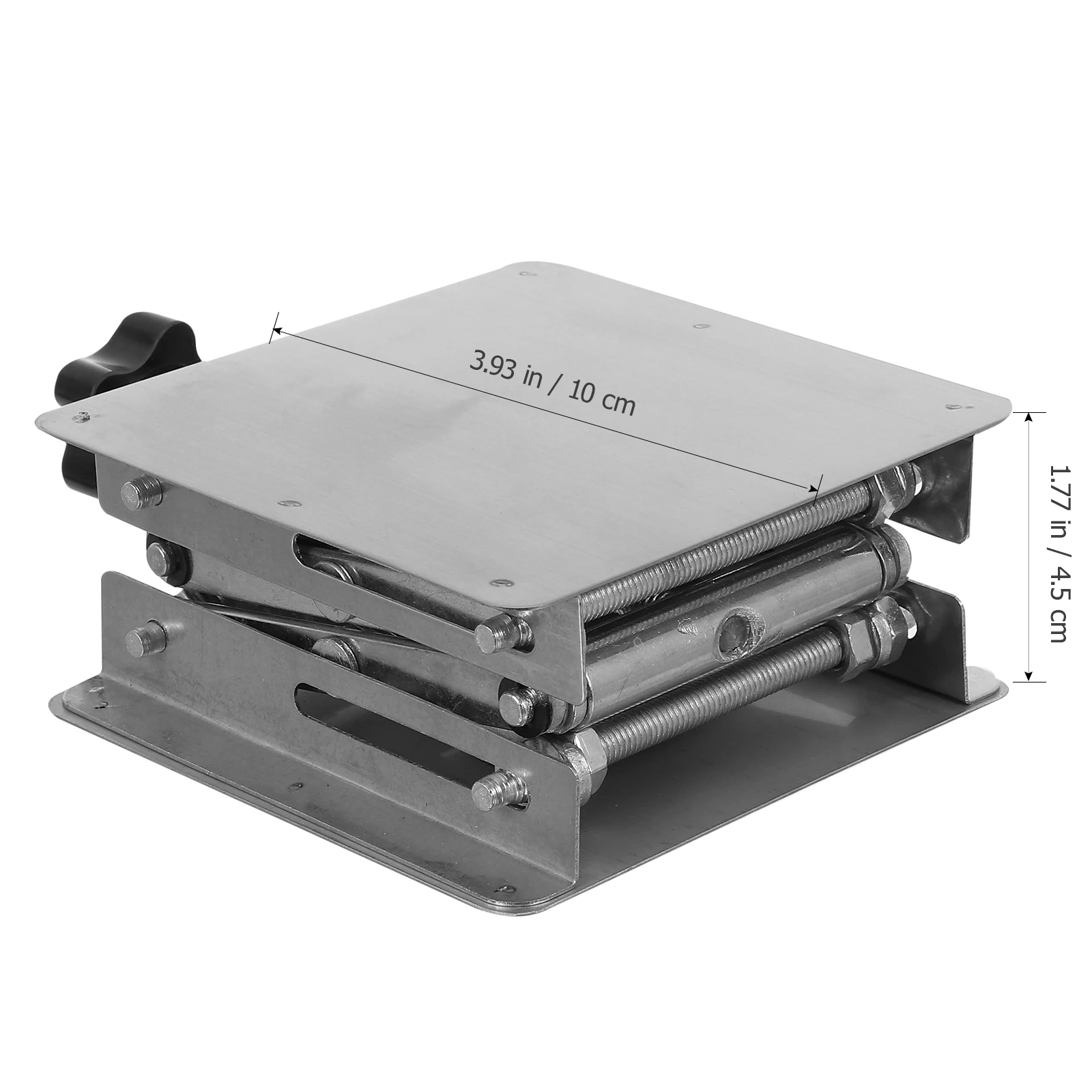 Mesa de elevação de laboratório em aço inoxidável, tesoura, altura ajustável, instrumento, experimento biológico químico físico - Image 6