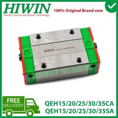 Genuíno hiwin qe qe15ca qeh20ca qeh25ca qeh30ca guia linear bloco deslizante qeh15sa qeh20sa qeh25sa qeh30sa trilho de guia linear cnc