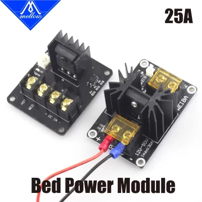 Mellow peças de impressora 3d módulo de potência extrusora de cama aquecida exceder corrente máxima 25a/30a mks mosfet para rampas 1.4 controlador de aquecimento