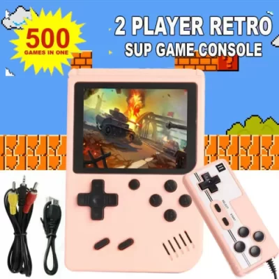 Console de jogos retrô de arcade clássico, portátil, embutido, 500 +, para gameboy, emulador de saída, tv, 5 polegadas, videogame, jogador de jogo portátil