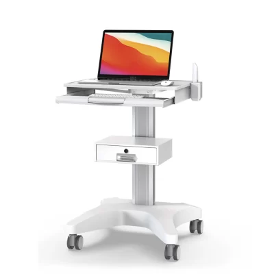 Carrinho móvel dental, equipamento de laboratório para clínica hospitalar oral, suporte para laptop, carrinho médico y carrinho de ferramentas com suporte