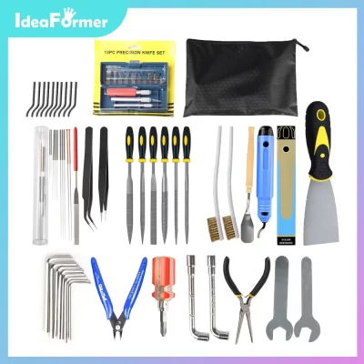 Kit de ferramentas de rebarbação faca de gravura ferramenta de escultura diy acessórios de impressora 3d modelo 3d cortador de arquivo raspador ferramentas de remoção de material