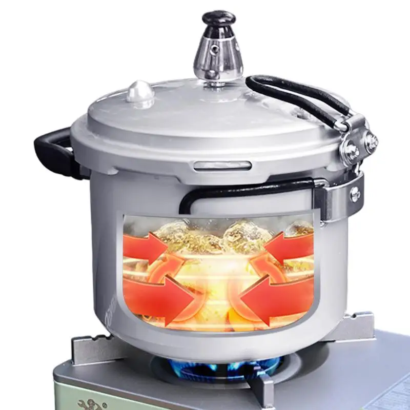 Panela de pressão portátil para acampamento ao ar livre, panela de arroz, cozinha cozinhando ferramenta, vaporizador, panelas - Image 2