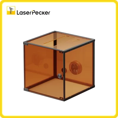 LaserPecker LP2 e LP3 máquina de gravação a laser caixa de poeira capa protetora a laser capa protetora inteligente exaustor de fumaça