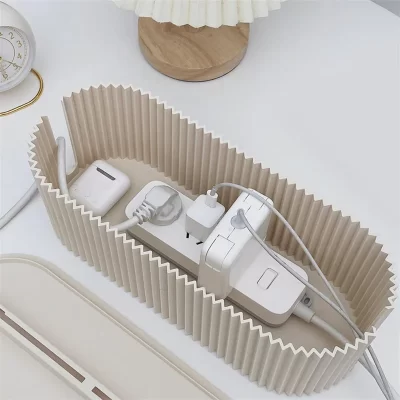 Nordic plug board caixa de armazenamento cabo fio organizador caso soquete roteador wi fi sem fio pulseira desktop linha dados plug titular prateleira