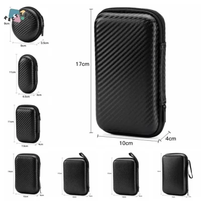 Estojo de transporte para fones de ouvido, à prova de choque, à prova d'água, eva, bolsa de armazenamento, resistente ao desgaste, resistência à pressão, viagem