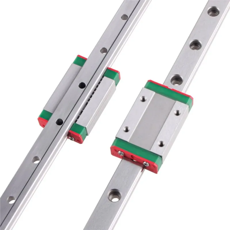 1pc 9mm guia linear mgn9 mgn9h mgn9c 100 150 200 250 300 350 400 450 500 550mm trilho linear + bloco mgn9h ou mgn9c impressora 3d cnc - Image 4
