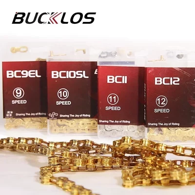 Bucklos corrente de bicicleta mtb, corrente de bicicleta de 12 velocidades e 11 velocidades el sl mountain road corrente 12v 11v corrente ciclismo 10s 9s 8s peças de bicicleta