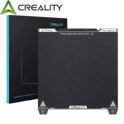 Folha oficial do pei da placa de construção de creality k1c, plataforma removível flexível de aço da mola para ender 3s1/3s1 pro/3v2 neo/3v3 se/ke k1