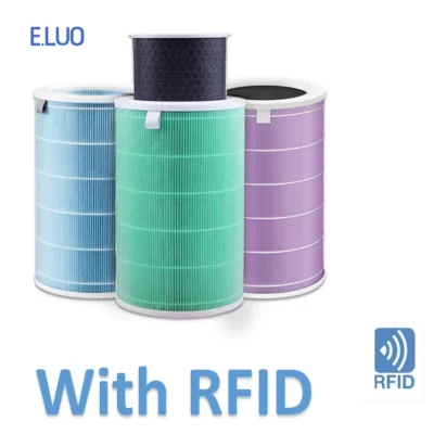 Filtro purificador de ar para xiaomi purificador de ar mi 2/1/2s/3/ 3h/pro purificador de ar h13 filtro hepa de carbono anti bacto eria formaldeído