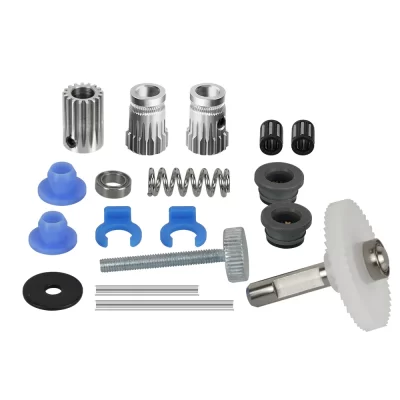 Kit de atualização de aço endurecido de engrenagem de acionamento duplo extrusora drivvegear para extrusora bmg para impressora 3d prusa i3 extrusora bowden