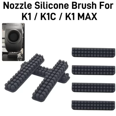 Para creality k1 k1c k1max bocal escova de silicone impressora 3d bico ferramenta limpeza para série k1 impressora 3d acessórios limpeza