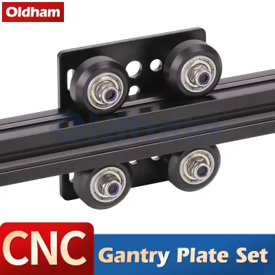 Peças de impressora 3D Openbuild V Gantry Plat Set Polia de placa deslizante especial para rodas de perfis de alumínio com slot em V 2020