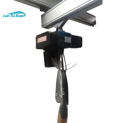 Guindaste elétrico de corrente de velocidade dupla euro de 125kg a 2000kg para sistema de guindaste leve