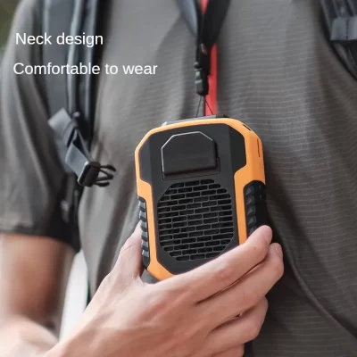 Pendurado pescoço/cintura ventilador de carregamento usb mini ventilador esportes ao ar livre portátil clipe refrigeração ventilador ar mudo refrigerador ferramenta alívio calor powerbank