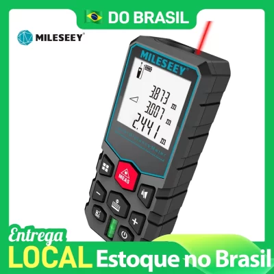 Trena Laser Mileseey X5/ S6 – Precisão Profissional- 1 Ano de Garantia