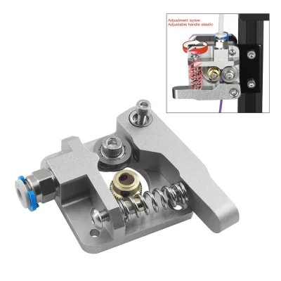 Atualização de alumínio extrusora bowden mk8 extrusora kit alimentação peças impressora 3d para creality ender3/nder3 pro/ ender5/cr10/CR-10S