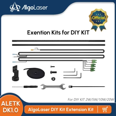AlgoLaser DIY KIT /Alpha MK1/Alpha MK2 Kit de extensão do eixo Y Gravador a laser expandir área de trabalho para 33,46 "x 15,75" (850 mm * 400 mm)