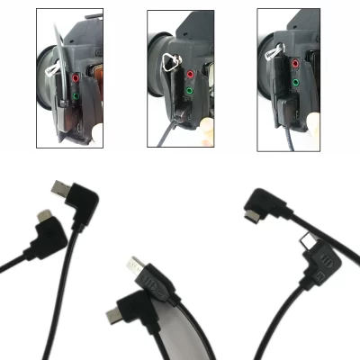 Cabo de controle de câmera micro USB para Multi USB para ZHIYUN Crane 2 WEEBILL-S e Sony A7 A7R A7S II III IV Câmera substituir ZW-MULTI-002