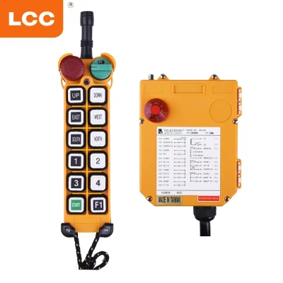 F24-12S 12 botões controlador sem fio de controle remoto de velocidade única para elevador de guindaste de alta altitude