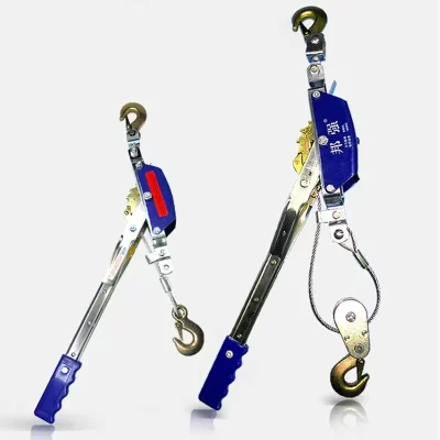 Ferramentas Tensor Manual Portátil, Usado para Elevação Pesada, Apertando Mercadorias, Sem Necessidade de Energia, Levantamento de Fio de Aço, 1 Ton a 4 Ton