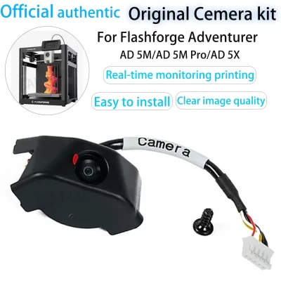 Câmera original para montagem de câmera flashforge para aventureiro 5m série ad5x kit de câmera para impressora 3d ad 5mpro