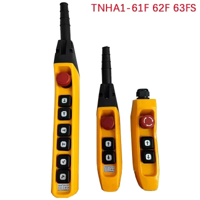 61F 62F 63F Interruptor de botão de talha à prova de chuva para controle de guindaste TNHA1-61FS 62FS 63FS