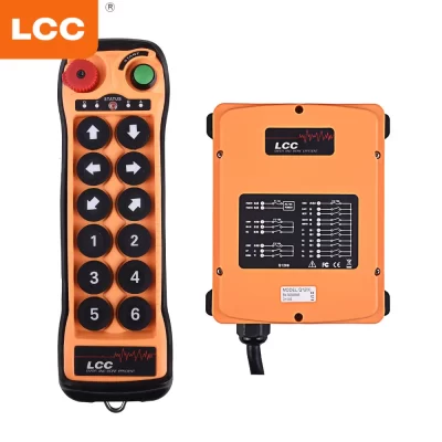Controle remoto Crane Truck Lift Controller, grua, sobrecarga, ponte, elevador Switch, 12 botões, LCC, Q1200
