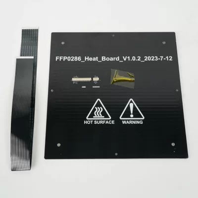 Flashforge-Plataforma de Calor Heatbed e Cabo Aquecedor, Peça Impressora 3D, AD5M, Aventura 5M, 5MPRO, Hot Bed
