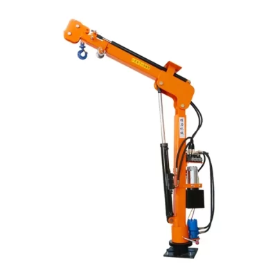 Todo o controle remoto elétrico sem fio guindaste de caminhão pequeno de 1 tonelada