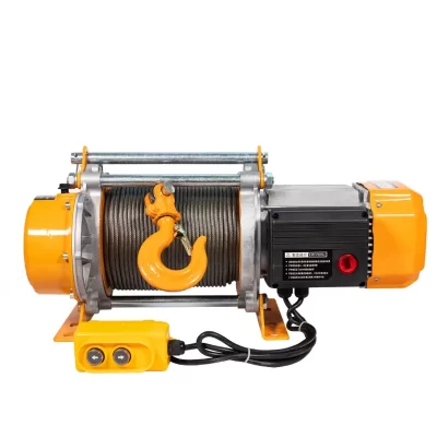 Electric winch hoist wire rope